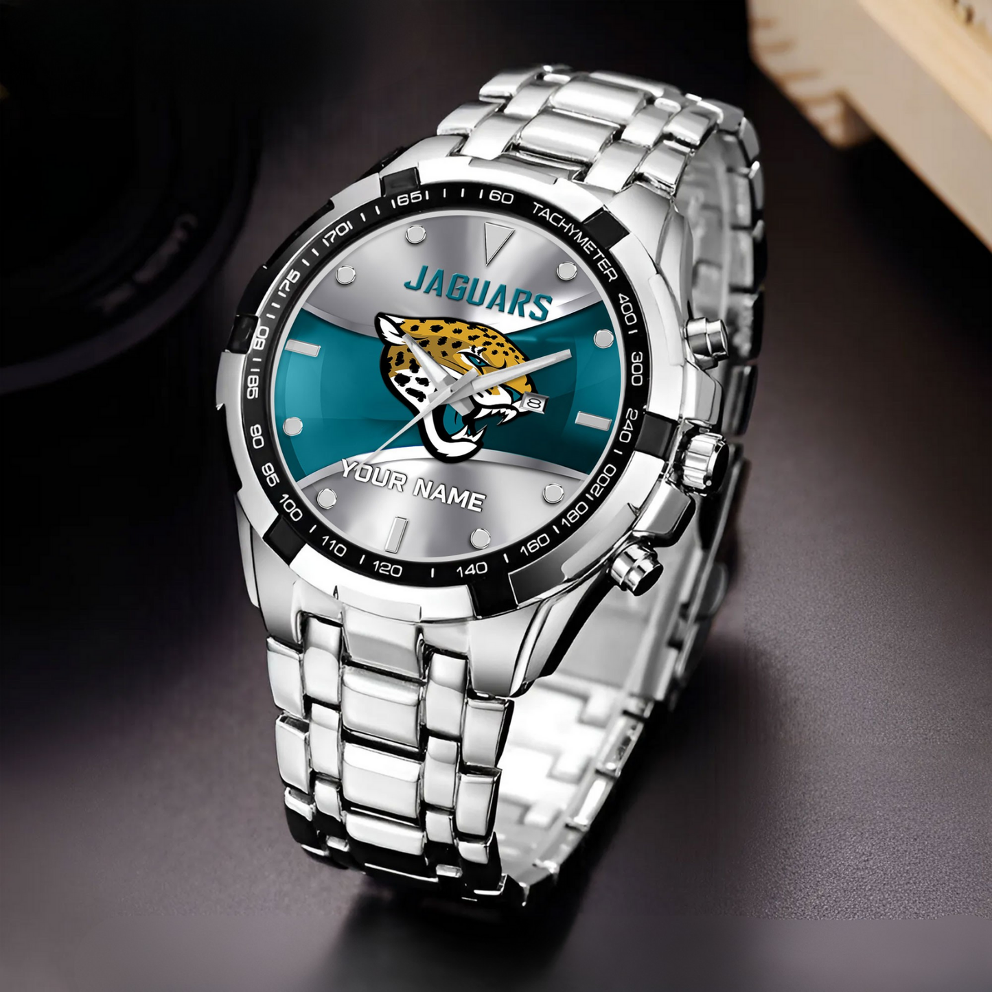 Jacksonville Football Team – Alloy Men Quartz Watch – Custom Name