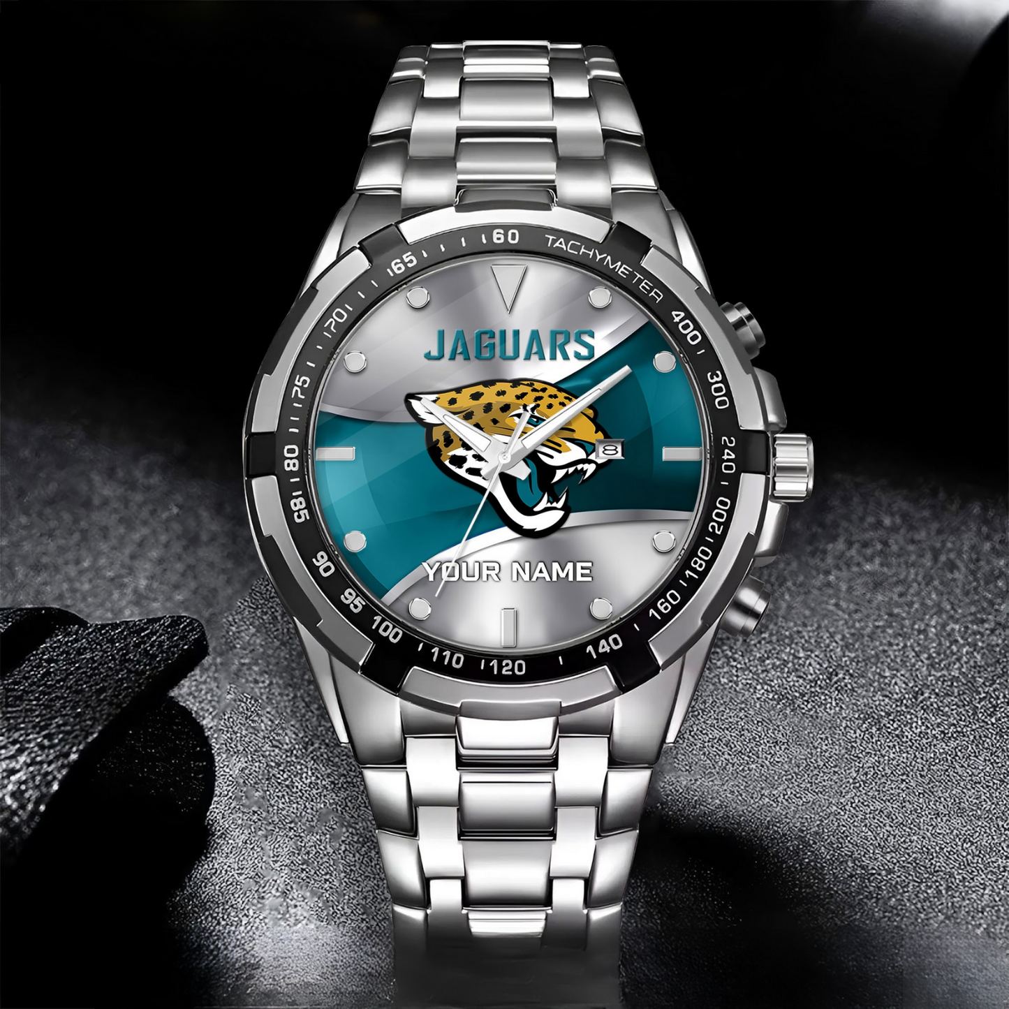 Jacksonville Football Team – Alloy Men Quartz Watch – Custom Name