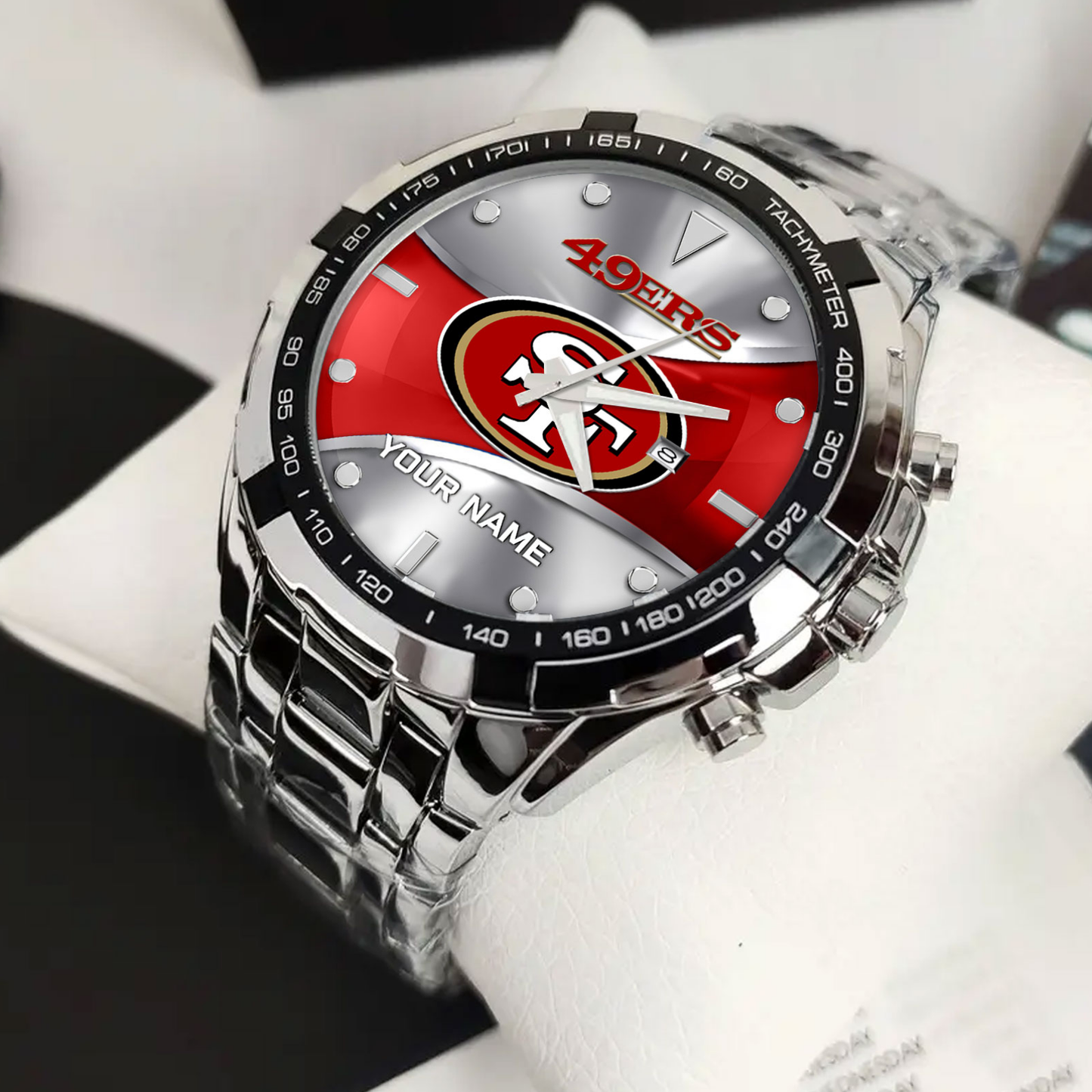 San Francisco Football Team – Alloy Men Quartz Watch – Custom Name