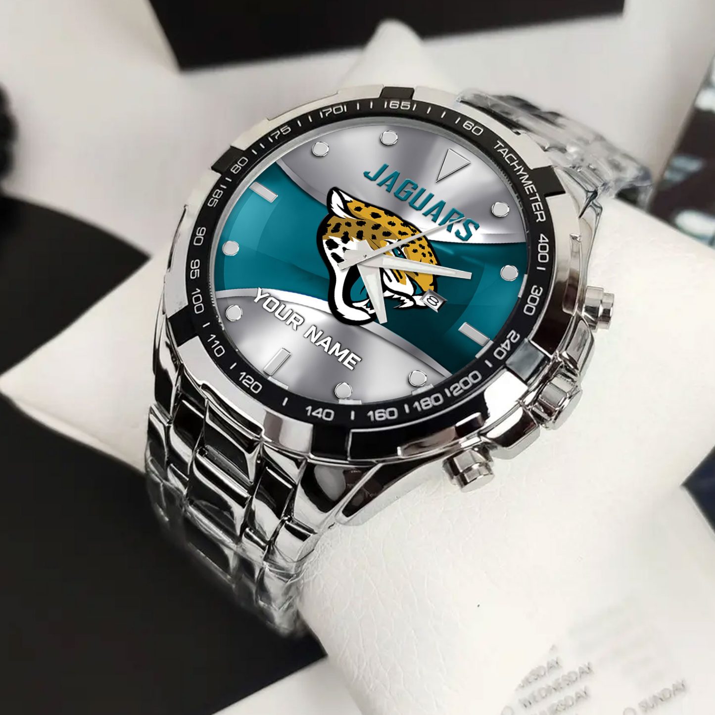Jacksonville Football Team – Alloy Men Quartz Watch – Custom Name