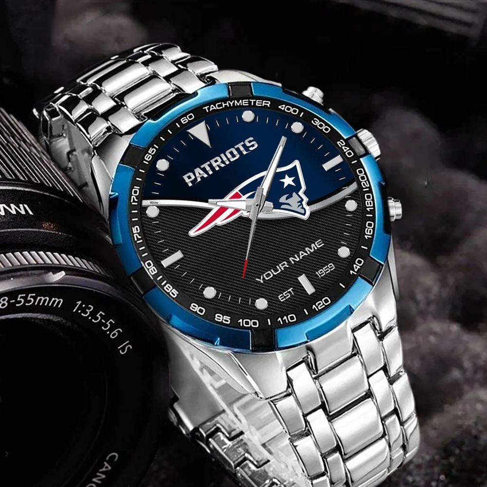 New England Football Team – 5032 Watch – Custom Name