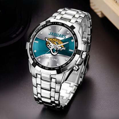 Jacksonville Football Team – Alloy Men Quartz Watch – Custom Name